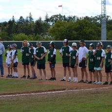 2023 Canada Little League Champions, Regina North Little League, visit Regina Optimist Baseball Park.....