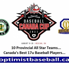 Volunteers for 2023 Baseball Canada Cup Aug 9 to Aug 13 2023