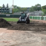 Aug 22 Optimist Park Field Renovations: New Top Soil Going In, after 45 dump trucks of dirt and grass removed! Pics and Video...check back for more! 
