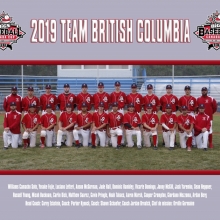 2019 Baseball Canada Cup Team Pics
