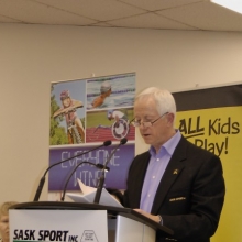 Giving Us A Sporting Chance, Book Launch, Saskatoon, Jan 29 2016