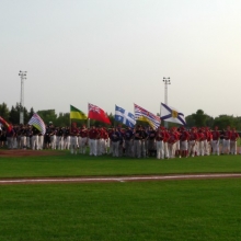 2015 21u Opening Ceremony Aug 13 at Optimist Park