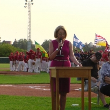 Opening Ceremony 21u Tournament Aug 13 2015