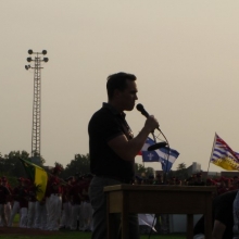 Opening Ceremony 21u Tournament Aug 13 2015