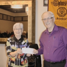 Regina Optimist Club Meeting Nov 30 2015 at Golfs Steak House Regina