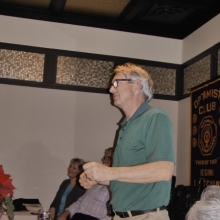 Regina Optimist Club Meeting Nov 30 2015 at Golfs Steak House Regina 