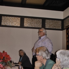 Regina Optimist Club Meeting Nov 30 2015 at Golfs Steak House Regina