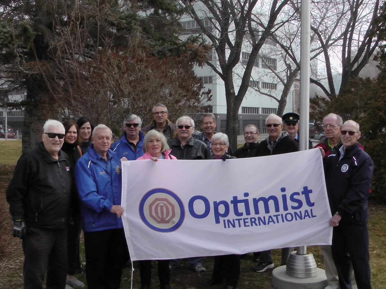 Optimist Club of Regina, 100th Anniversary Optimist International Flag Rasing