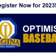 2023 Registration Open for Regina Jr Optimist Baseball League, Players and Coaches...