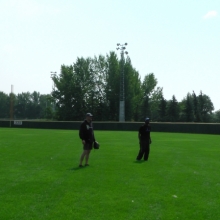 2014, Aug 18 and Aug 19 Blue Jay Camp Pics at Regina Optimist Baseball Park